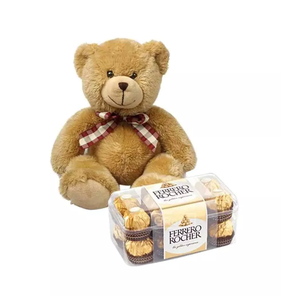 Devilishly Good Ferrero Rocher Chocolates with Teddy