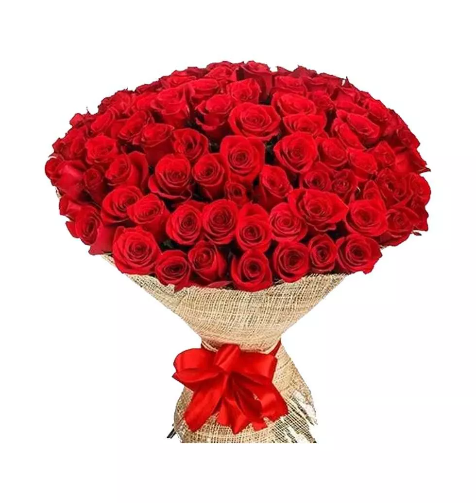 Heartfelt Hundred Roses Gift