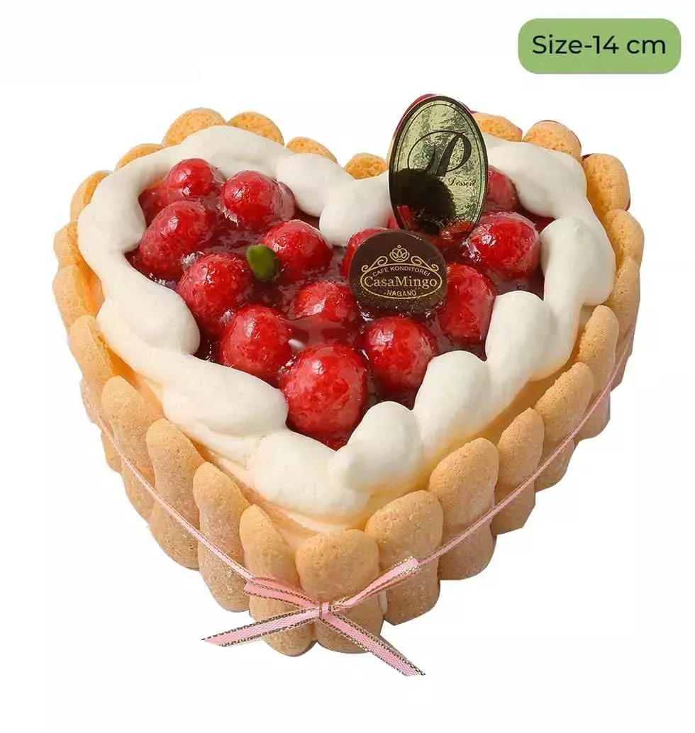 Heart-Shaped Raspberry Delight