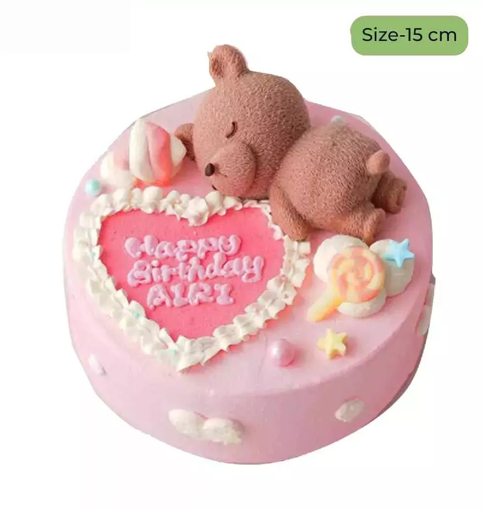 Teddy-Themed Celebration Cake