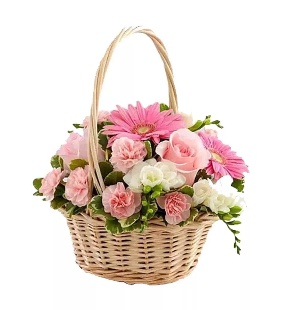 Sunshine Blooms Basket